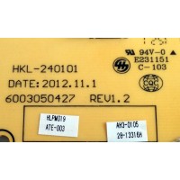 FUENTE DE PODER / RCA HKL-240101 / 6003050427 / AH3-0105 / HLPM019 / MODELOS LEDV2488A-C / DE24T7H / TE247AH-WT / PLEDV2213A / LED24T7TEH